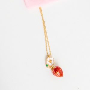kate spade Jewelry - Kate Spade picnic perfect strawberry Necklace kate spade Jewelry - Kate Spade picnic perfect strawberry Necklace
